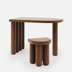 Scrivania in legno di quercia Roma