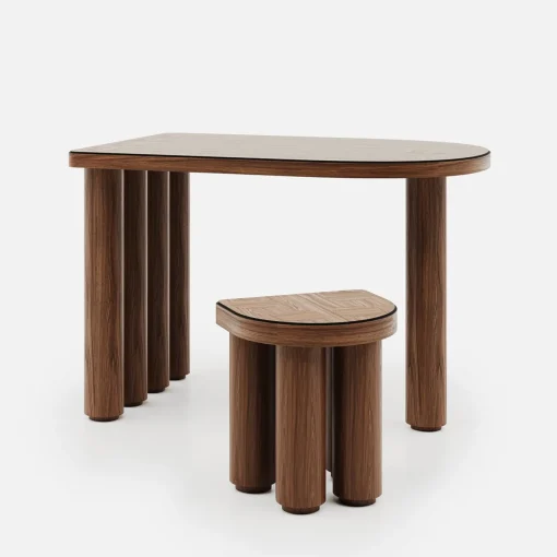 Scrivania in legno di quercia Roma