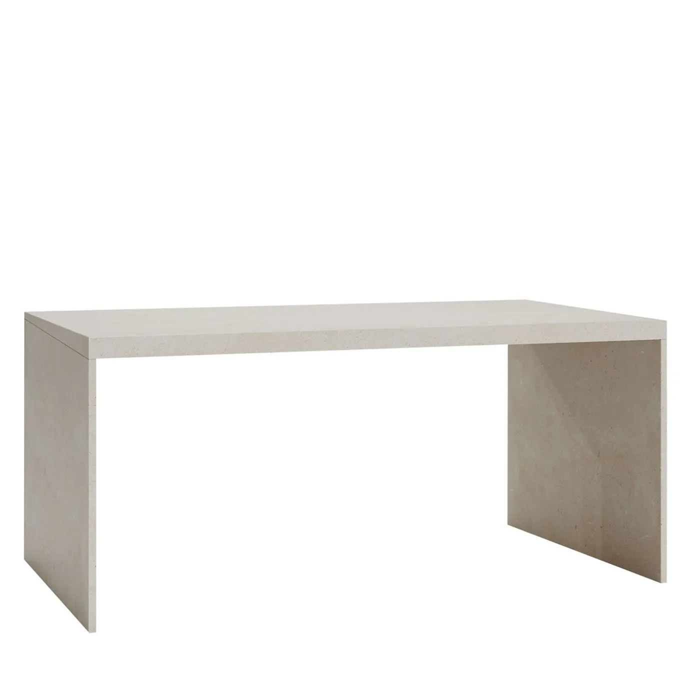 Scrivania rettangolare Prospettive in pietra di Gumdesign