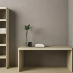 Scrivania rettangolare Prospettive in pietra di Gumdesign