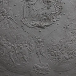 Scudo decorativo Cacciata dal Paradiso