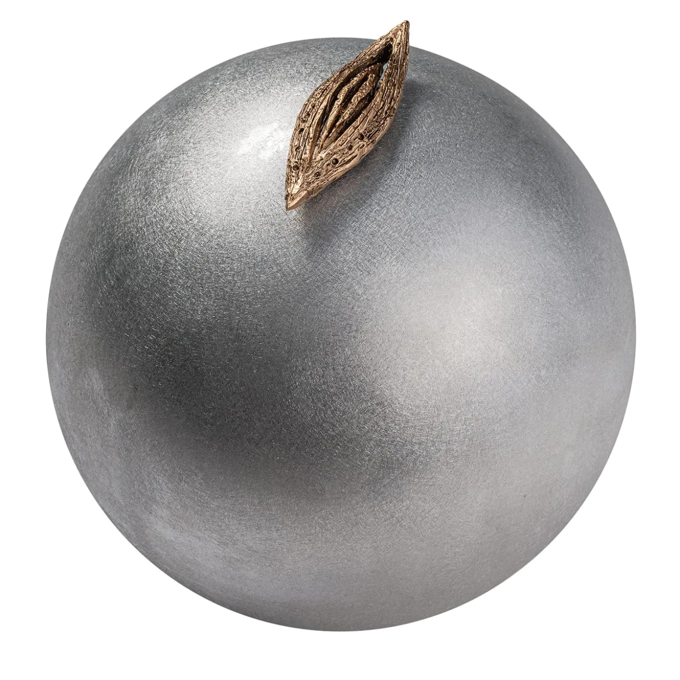 Scultura a muto La Papessa Alluminio Argento