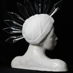 Scultura Atena in Ceramica