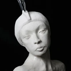 Scultura Atena in Ceramica