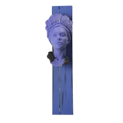 Scultura blu Matrilineare I
