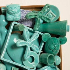 Scultura da parete con charms turchesi