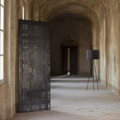 Scultura da parete Testudo Abatellis nero