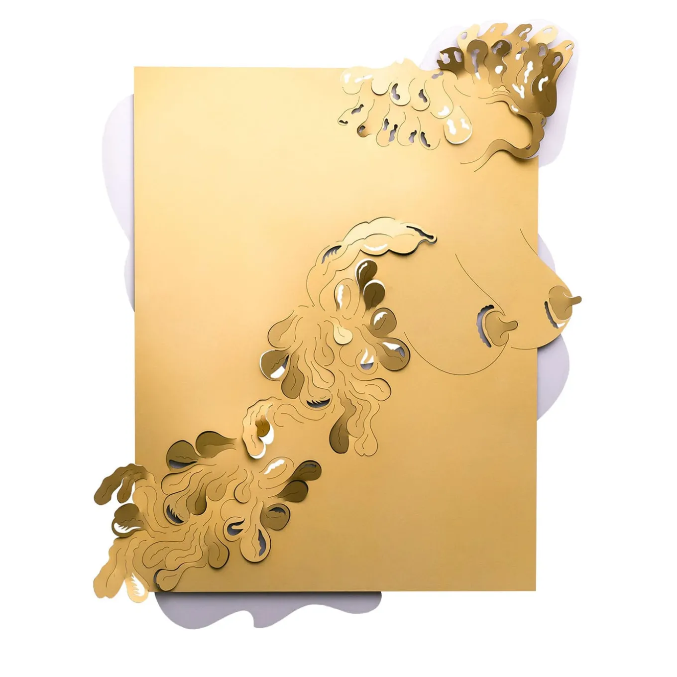 Scultura da parete Venere di Matteo Cibic