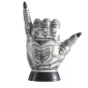 Scultura decorativa Shaka Tattoo di Ugo La Pietra