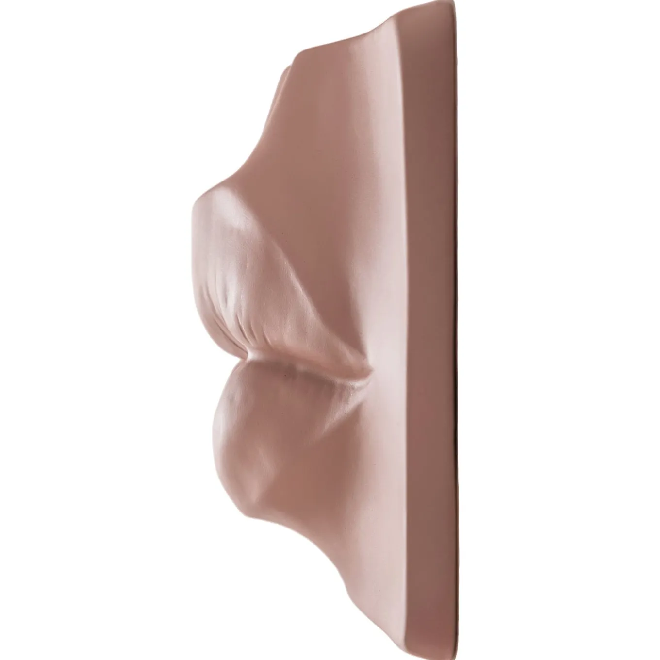 Scultura di labbra rosa Jolie