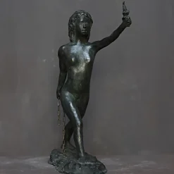 Scultura in bronzo Libertà