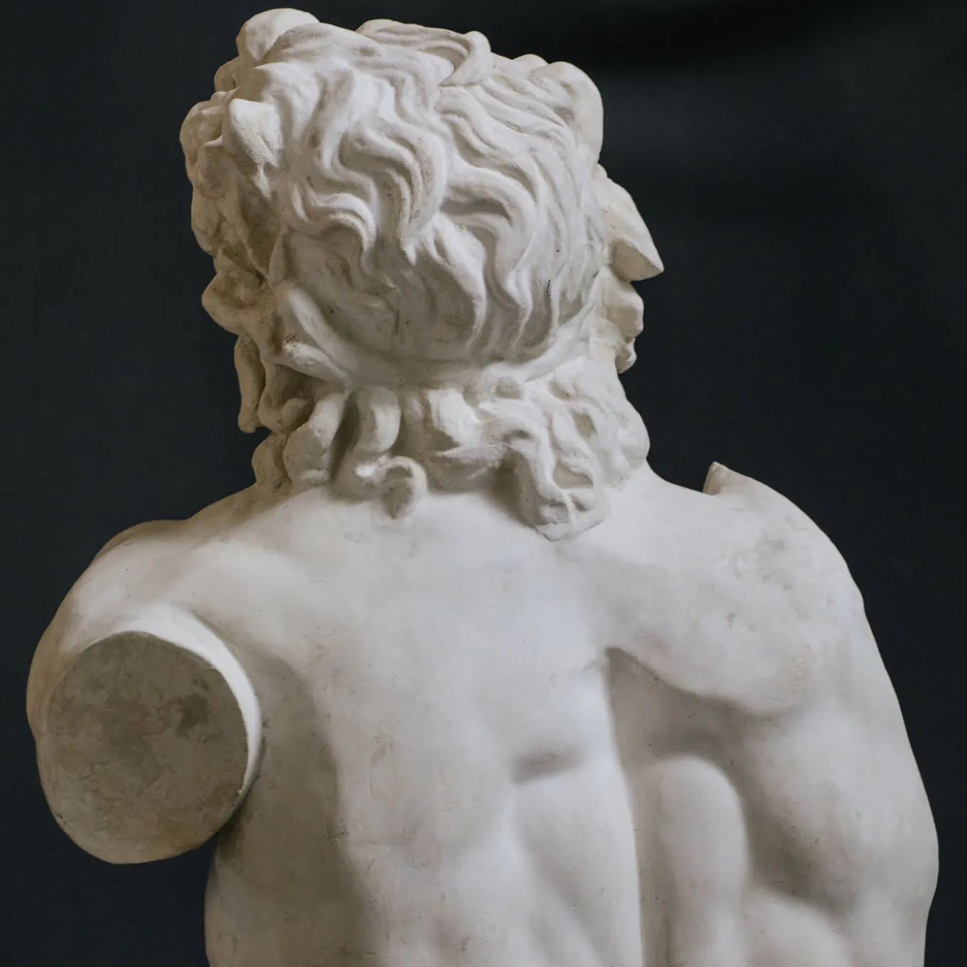 Scultura in gesso di Laocoonte