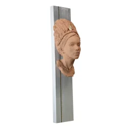 Scultura in terracotta Matrilineare I