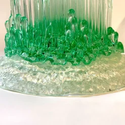 Scultura in vetro di Murano Pianeta Verde