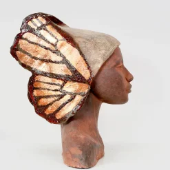 Scultura Mariposa in Ceramica