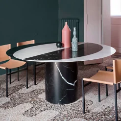 Scultura Omaggio a Morandi in marmo cipollino