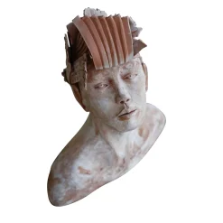 Scultura Sissi in Ceramica