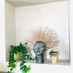 Scultura Testa riccia
