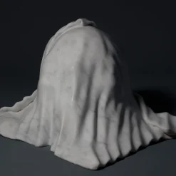 Scultura To Be Or Not To Be in marmo di Carrara