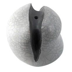 Scultura/vaso Sguardo Alla Luna Ceramica di Nino Basso