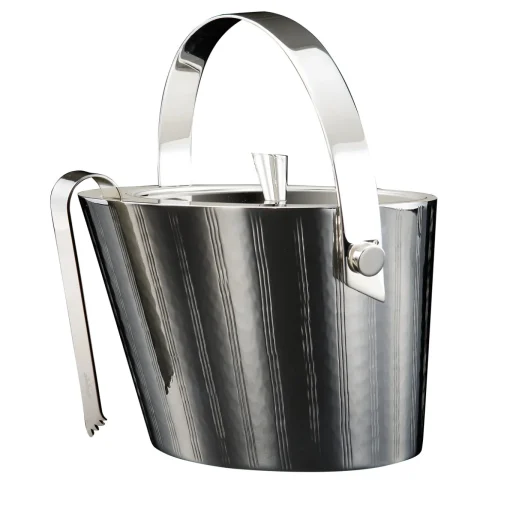 Secchiello per ghiaccio con pinze Vie Silver