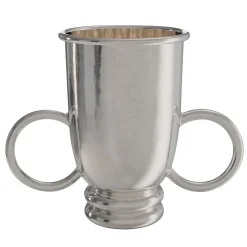Secchiello per vino piccolo Echo V1 in peltro argentato