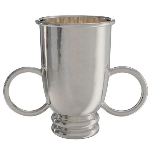 Secchiello per vino piccolo Echo V1 in peltro argentato