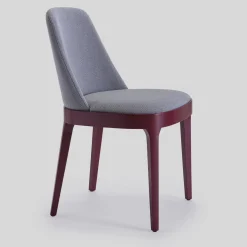Sedia Club 24 grigio di Mara Picco