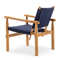 Sedia da Esterno Blu Doron Hotel by Charlotte Perriand