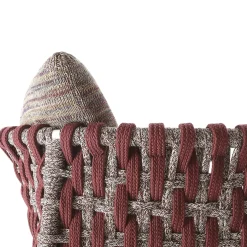 Sedia da esterno Eva Vertical Ropes di Antonio Marras