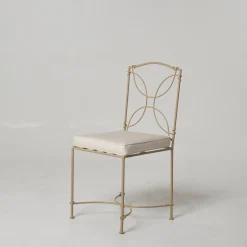 Sedia da esterno Lotus in ferro