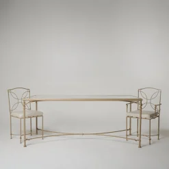 Sedia da esterno Lotus in ferro