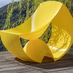 Sedia da salotto Capri Yellow