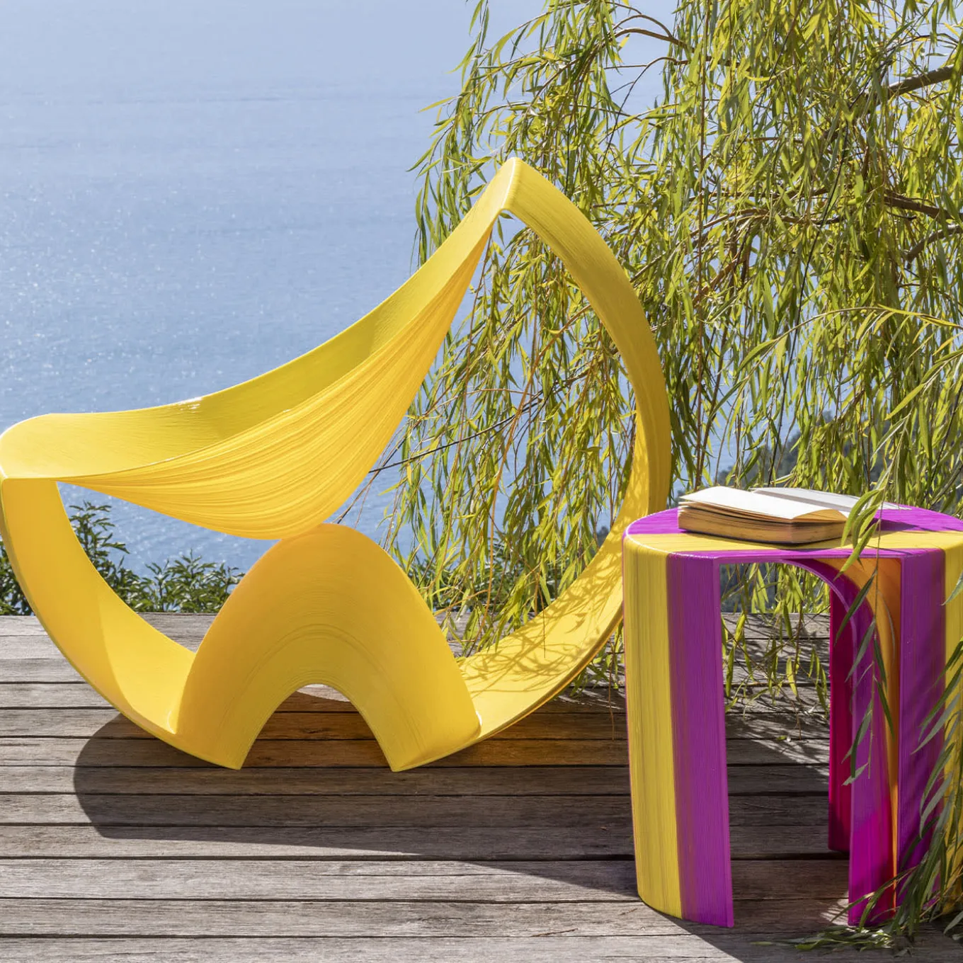 Sedia da salotto Capri Yellow