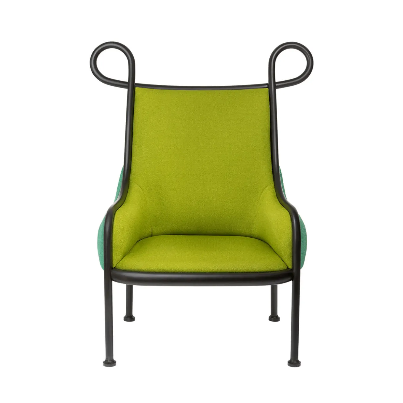 Sedia da salotto Mickey Green di India Mahdavi