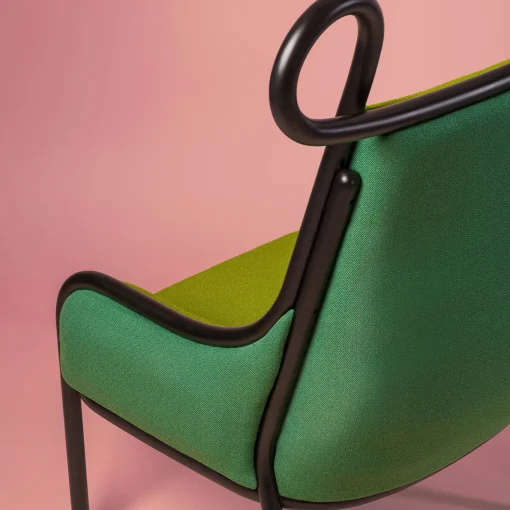 Sedia da salotto Mickey Green di India Mahdavi