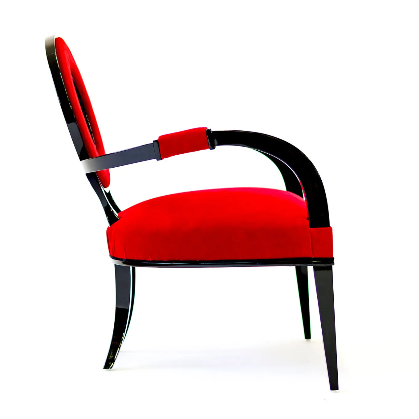 Sedia da salotto Selene Red di G. Ventura