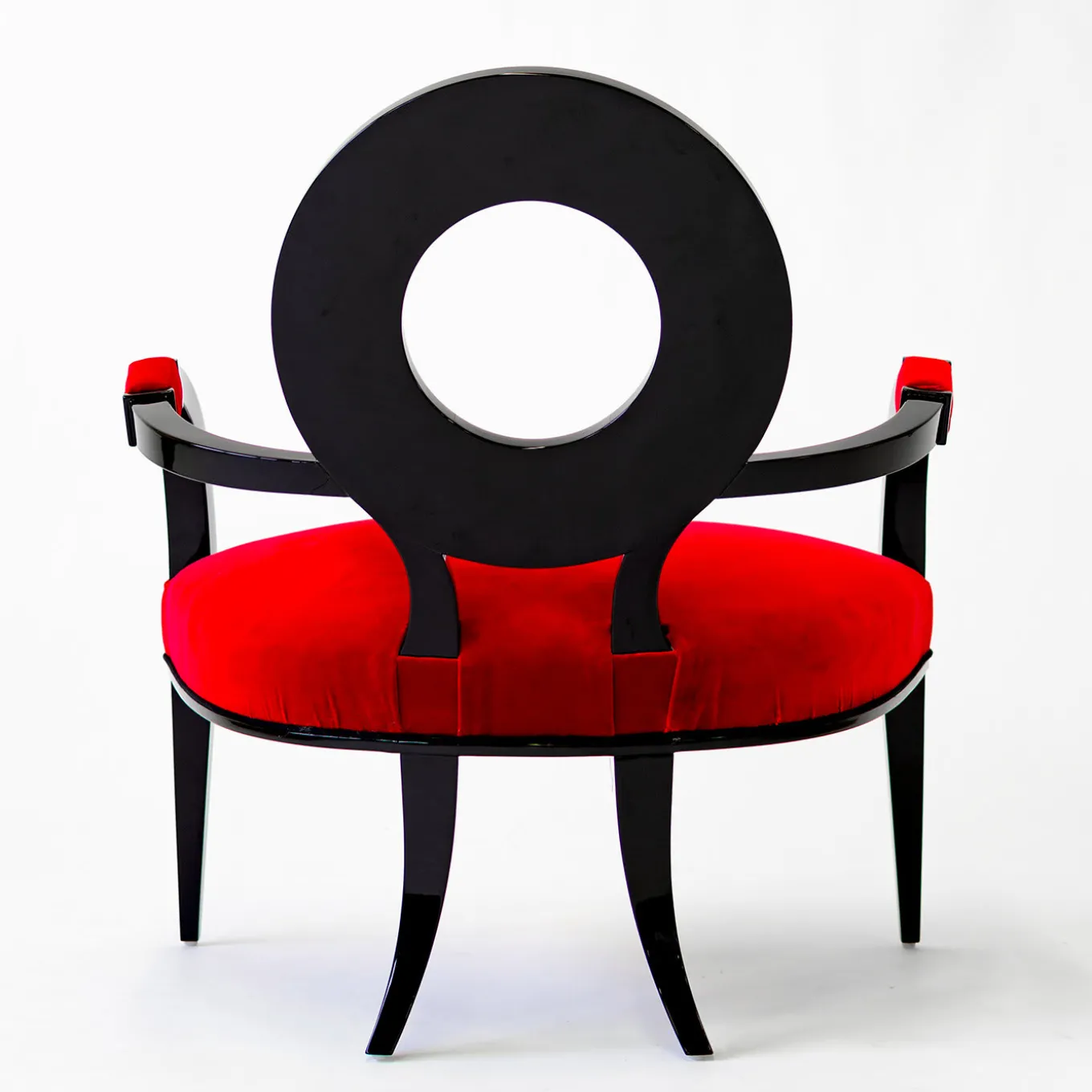 Sedia da salotto Selene Red di G. Ventura