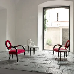 Sedia da salotto Selene Red di G. Ventura
