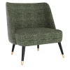 Sedia da salotto verde Amalfi