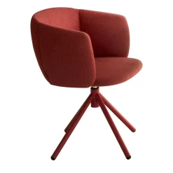Sedia da ufficio rossa non piccola