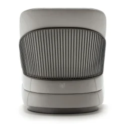 Sedia girevole in pelle di Castello Lagravinese Studio #1