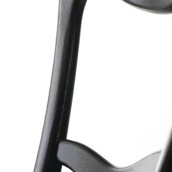 Sedia in legno in legno di tiglio tinto Ebano Babbol