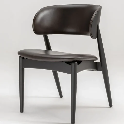 Sedia in pelle Montana