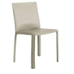Sedia Jumpsuite in pelle beige