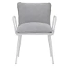 Sedia Lipari Outdoor Avorio con braccioli