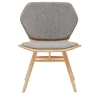 Sedia lounge Edelweiss 297 di Philippe Bestenheider