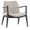 Sedia Lounge Ellen in Frassino Moka