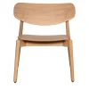 Sedia Lounge Fizz in Rovere naturale di Lorenz+Kaz