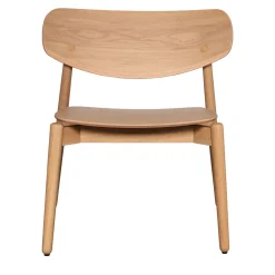 Sedia Lounge Fizz in Rovere naturale di Lorenz+Kaz
